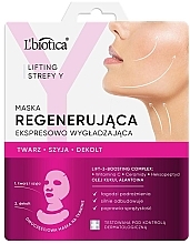 Парфумерія, косметика Регенерувальна маска для обличчя - L'Biotica Lifting Strefy Y