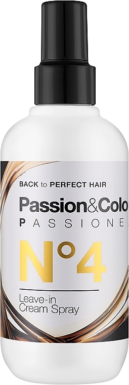 Крем-спрей восстанавливающий несмываемый "Шаг 4" - Exclusive Professional Passionex Passion&Color Leave-in Cream Spray — фото N1