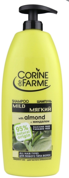 М'який шампунь з мигдалем - Corine de Farme Shampoo With Almond