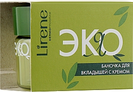 Духи, Парфюмерия, косметика Баночка для вкладышей крема "Я Эко" - Lirene Eco Cream Refill Jar 