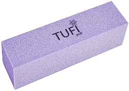 Бафік "Брусок" 150/150 грит, фіолетовий, 10 шт. - Tufi Profi Premium — фото N1