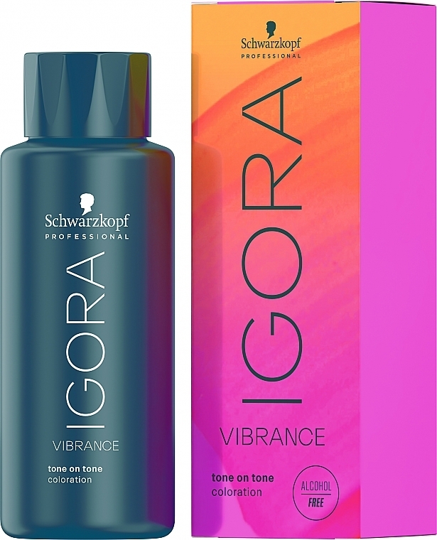 Краска для волос без содержания спирта - Schwarzkopf Professional Igora Vibrance Alcohol-Free — фото N1