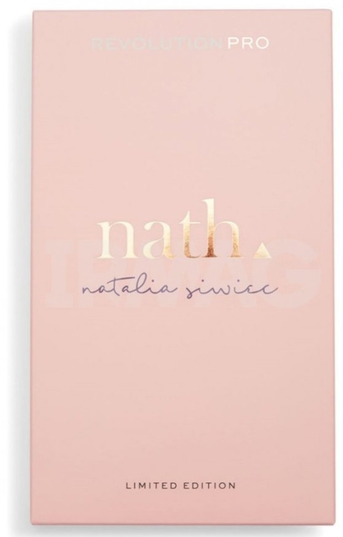 Палетка для макіяжу обличчя - Makeup Revolution Pro X Nath Highlight & Contour Palette — фото N1