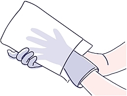 Одноразовые рукавицы для мытья, без пленки, 50 шт. - Seni Care Non-Laminated Wash Gloves — фото N2