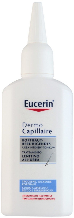 Концентрат для сухой и раздраженной кожи головы - Eucerin DermoCapillaire Calming Urea — фото N2