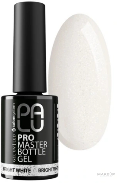 Гель для ногтей - Palu Pro Master Bottle Gel — фото Bright White