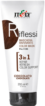 Відтінкова маска для підтримки кольору волосся - Itely Hairfashion Riflessi — фото Chocolate