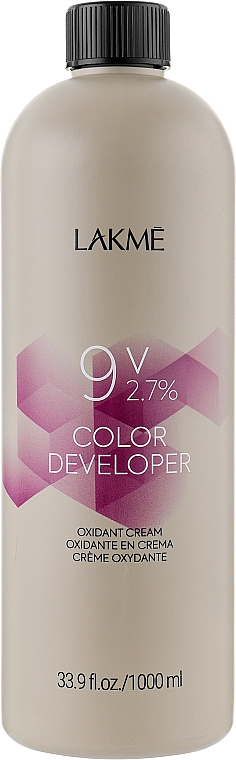 Крем-окислювач - Lakme Color Developer 9V (2,7%) — фото N3