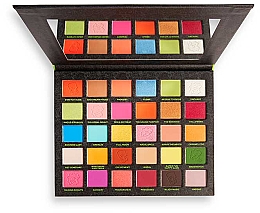 Палетка теней для век - Makeup Revolution The Simpsons Treehouse of Horror Eyeshadow Palette Spooktacular — фото N2