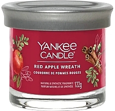 Ароматична свічка на підставці "Червоний яблучний вінок", 1 ґніт - Yankee Candle Red Apple Wreath Tumbler — фото N1