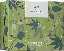 Парфумерія, косметика УЦІНКА Набір - The Body Shop CBD Skincare & Chill Gift Set (cr/50ml + f/oil/30ml) *