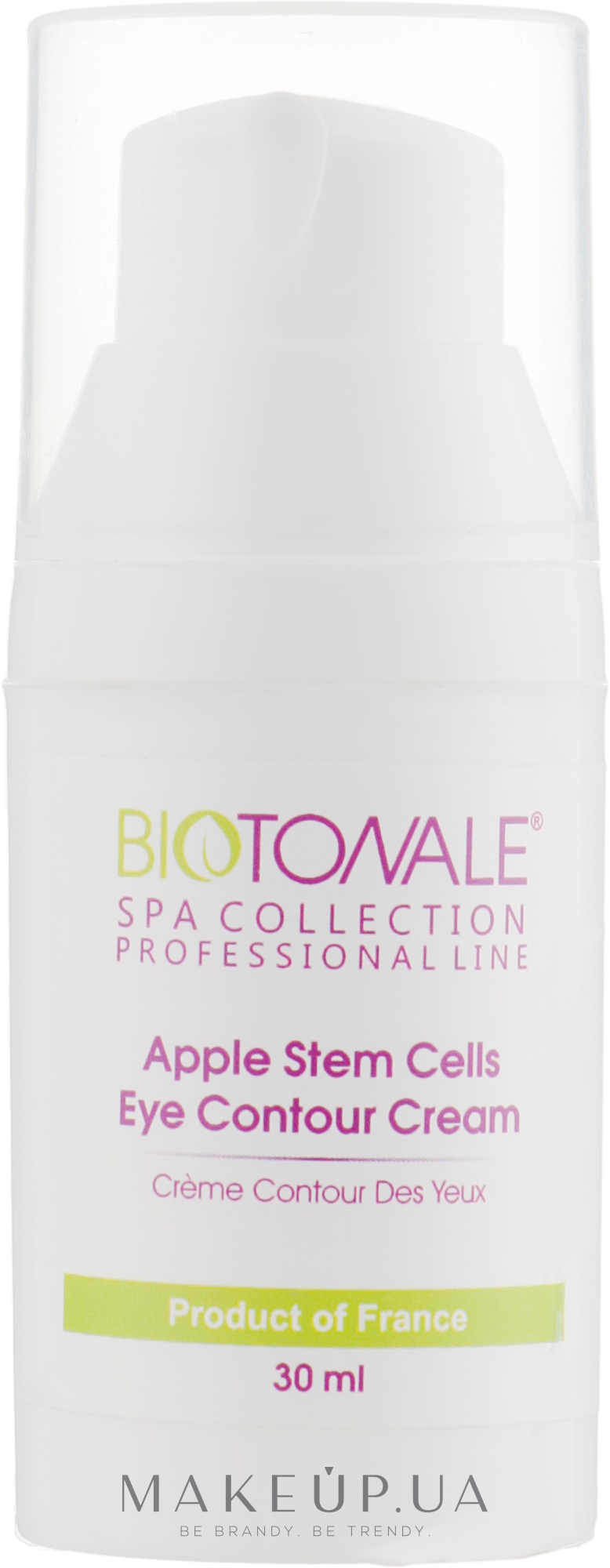 Крем для повік зі стовбуровими клітинами яблук - Biotonale Apple Stem Cells Eye Contour Cream — фото 30ml