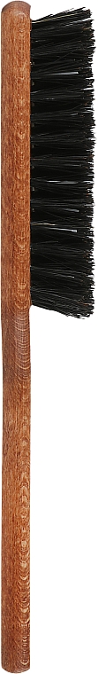 Гребінець для волосся із зубцями зі щетини кабана та нейлону, 5 рядків, плоский - Gorgol — фото N2