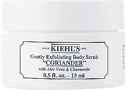 Духи, Парфюмерия, косметика Кремовый скраб для тела "Кориандр" - Kiehl's Coriander Gently Exfoliating Body Scrub (мини)