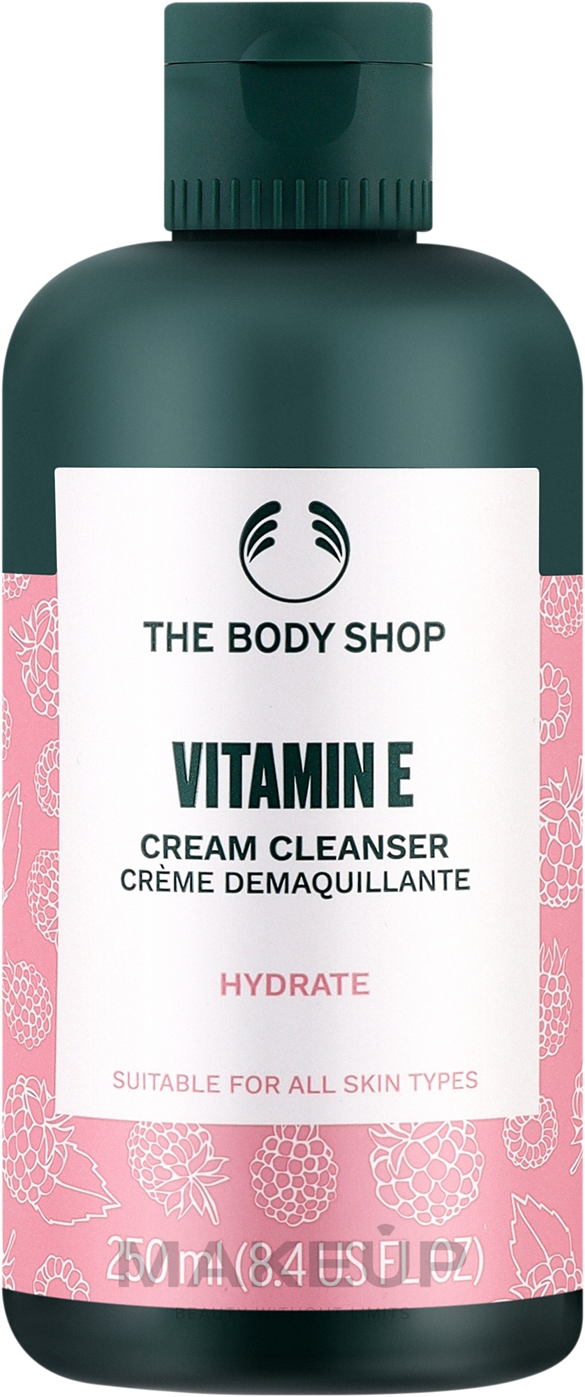 Очищувальне молочко для обличчя "Вітамін Е" - The Body Shop Vitamin E Cream Cleanser New Pack — фото 250ml