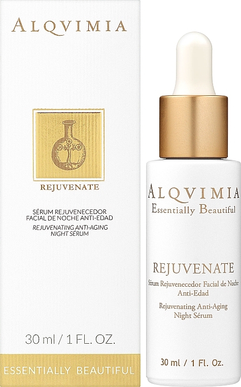 Антивікова омолоджувальна сироватка для обличчя - Alqvimia Rejuvenate Anti-Aging Serum — фото N2