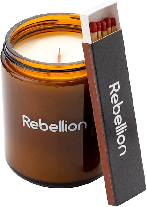 Ароматическая свеча "Попкорн с соленой карамелью" - Rebellion — фото N4