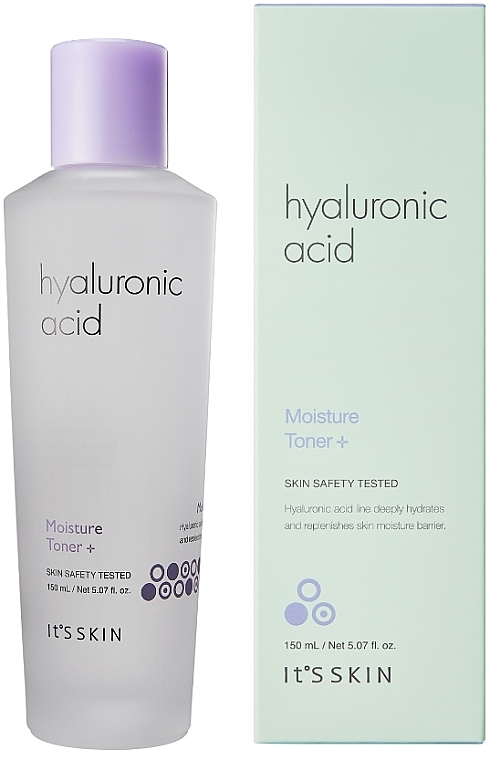 Тоник для лица с гиалуроновой кислотой - It's Skin Hyaluronic Acid Moisture Toner+ — фото N1