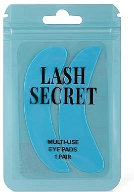 Патчі силіконові, блакитні - Lash Secret Multi-Use Eye Pads — фото N1
