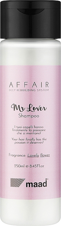Шампунь для волосся - Maad Mr Lover Affair Shampoo — фото N1
