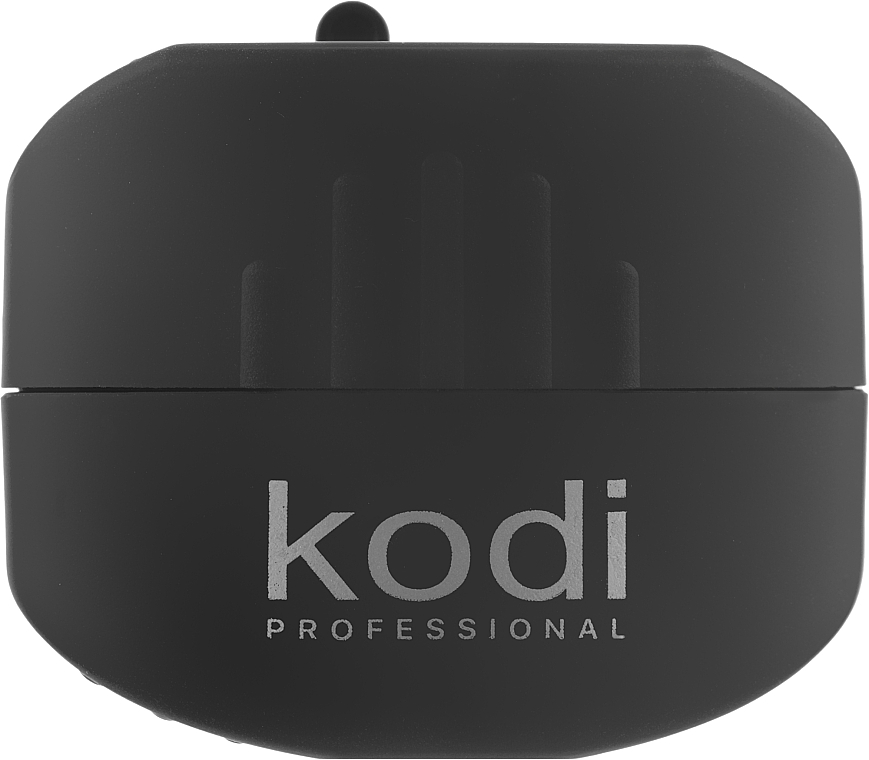 Точилка для косметических карандашей (черная матовая, с одним лезвием) - Kodi Professional — фото N1