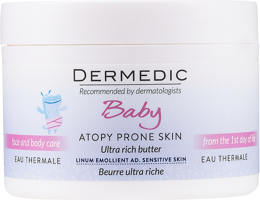 Масло для тела - Dermedic Emolient Linum Baby Ultra Rich Butter — фото N3