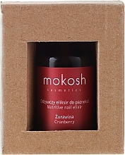 Эликсир для ногтей "Клюква" - Mokosh Cosmetics Nutritive Elixir Cranberry — фото N2