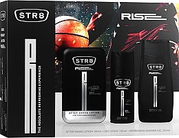 Духи, Парфюмерия, косметика STR8 Rise - Набор (ash/lot/100ml + deo/150ml + sh/gel/250ml)