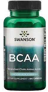 Аминокислоты BCAA - Swanson BCAA — фото N1