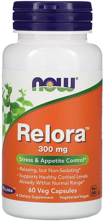 Капсулы "Relora", 300 мг - Now Foods Relora — фото N1