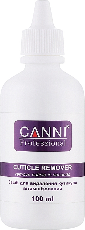 Вітамінінзований ремувер для кутикули  - Canni Cuticle Remover — фото N3