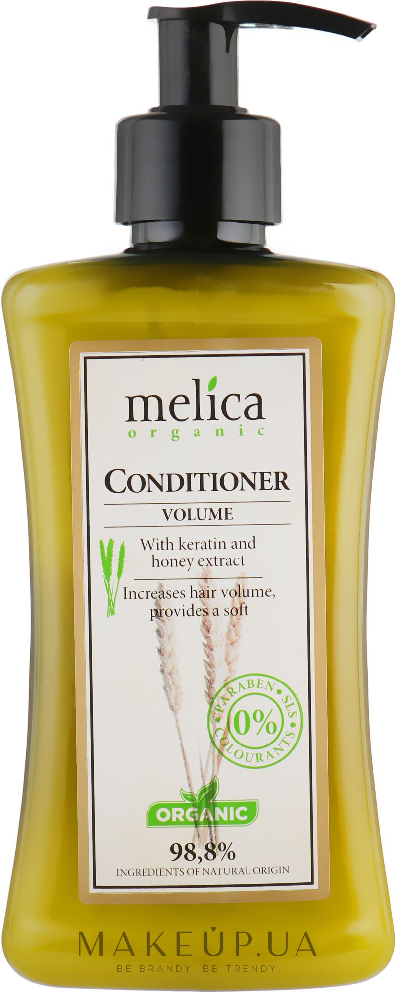 Бальзам-кондиціонер для обсягу волосся - Melica Organic Volume Conditioner — фото 300ml