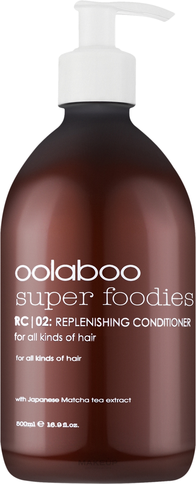 Відновлювальний кондиціонер для всіх типів волосся - Oolaboo Super Foodies Replenishing Conditioner — фото 500ml