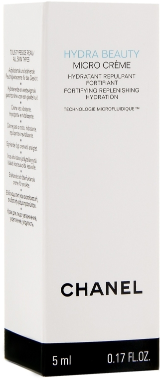 Увлажняющий крем для лица - Chanel Hydra Beauty Micro Creme (мини) — фото N3