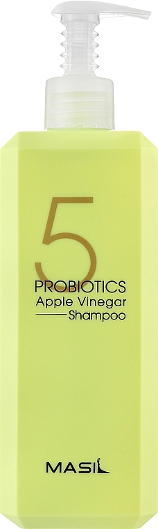 Мягкий бессульфатный шампунь с проботиками и яблочным уксусом - Masil 5 Probiotics Apple Vinegar Shampoo — фото N7