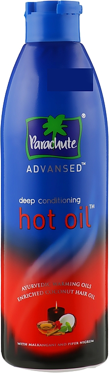 Горячее масло для укрепления и роста волос - Parachute Advanced Hot Oil