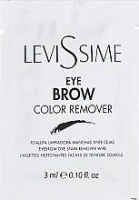 Духи, Парфюмерия, косметика Очищающее средство для красителей - LeviSsime Eye Brow Color Remover (пробник)