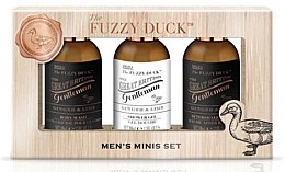 Духи, Парфюмерия, косметика Набор - Baylis & Harding Men's Fuzzy Duck Ginger & Lime Luxury Grooming Essentials (ash/balm/100ml + shm/100ml + sh/gel/100ml)