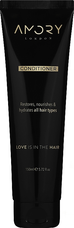 Кондиціонер для всіх типів волосся - Amory London Conditioner Restores, Nourishes & Hydrates All Hair Types — фото N1