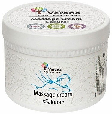 Крем для масажу "Сакура" - Verana Massage Cream Sakura — фото N1