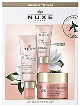 Набір - Nuxe Creme Prodigieuse My Booster Kit Set (f/cr/50ml + eye/cr/15ml + f/cr/gel/40ml) — фото N1