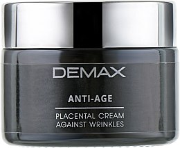 Плацентарний крем від зморшок для обличчя- Demax Placental Cream Against Wrinkles — фото N1