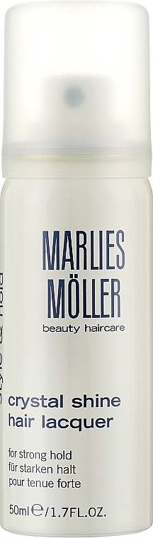 Лак для волосся "Кришталевий блиск" - Marlies Moller Crystal Shine Hair Lacquer — фото N1