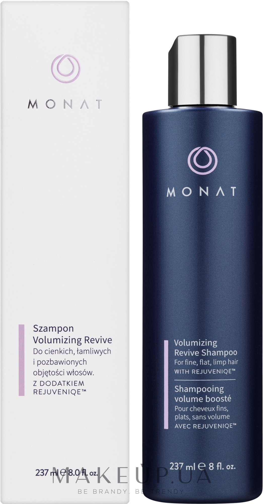 Шампунь для увеличения объема - Monat Volumizing Revive Shampoo — фото 237ml