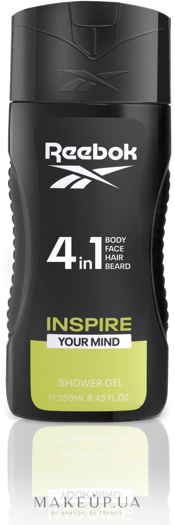 Гель для душу 4 в 1 - Reebok  Inspire Your Mind Hair # Body Shower Gel — фото 250ml