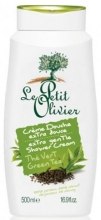 Парфумерія, косметика Крем для душу Зелений чай - Le Petit Olivier Extra Gentle Shower Cream Green Tea