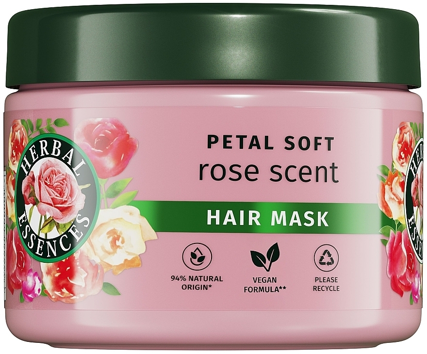 Маска для волос "Роза" - Herbal Essences Petal Soft Rose Scent Hair Mask