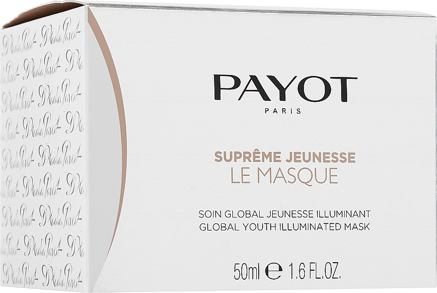 Омолоджувальна маска для обличчя з екстрактом місячного каменя - Payot Supreme Jeunesse Le Masque — фото N1