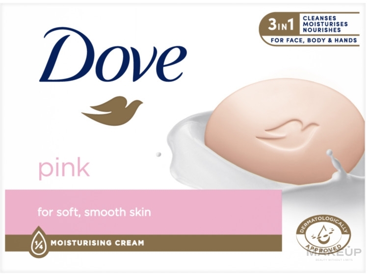 Крем-мило "Рожева ніжність" - Dove Pink Bar — фото 90g