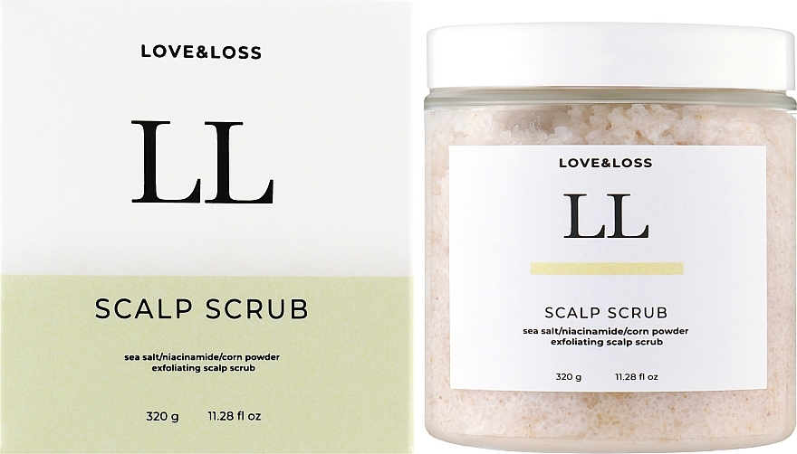 Скраб для шкіри голови з морською сіллю - Love&Loss Scalp Scrub — фото N3